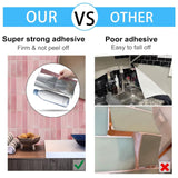 EZ Peel & Stick Wall Decor Tiles – Strong Adhesive Waterproof Backsplash Stickers for Kitchen & Bathroom - EZ Painting Tools
