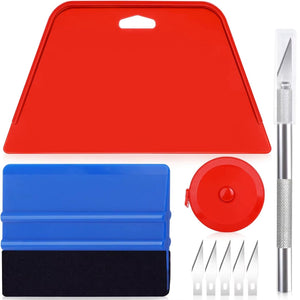 EZ Wallpaper Smoothing Tool Kit - Peel and Stick Application Tools for Backsplash & WallS - EZ Painting Tools