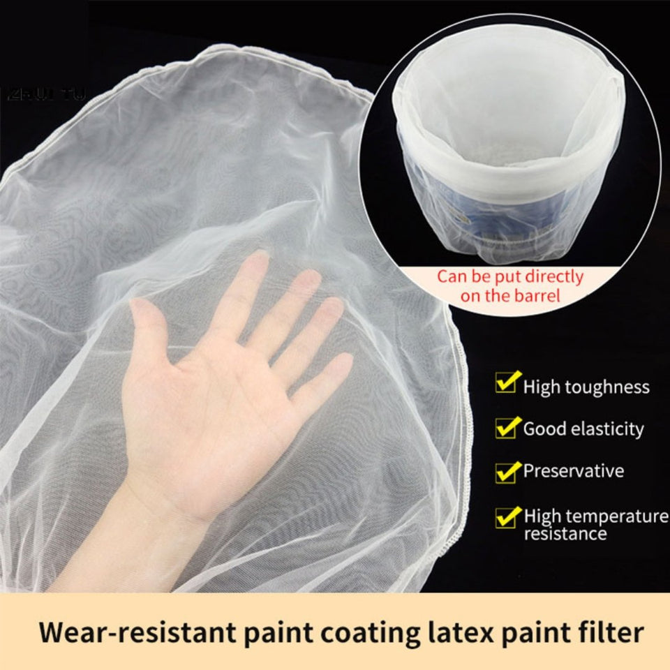 5pcs Nylon Net Paint Filter - EZ Painting Tools