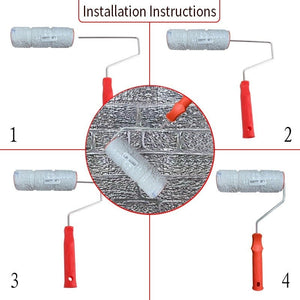 All New 8 Inch Stamp Roller - EZ Painting Tools