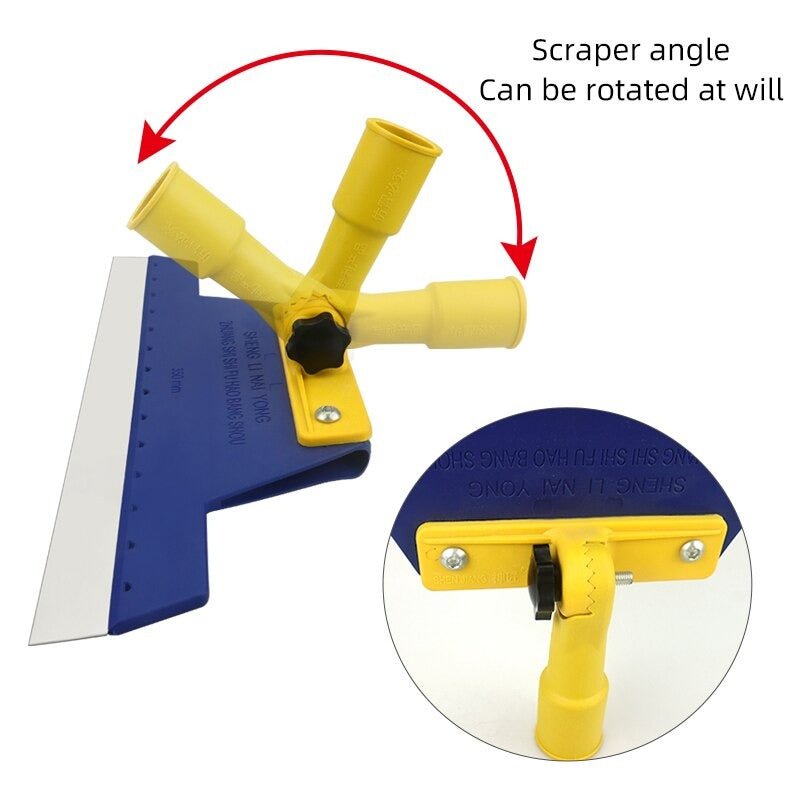 Ez Drywall Smoothing Spatula With Extension Rod - EZ Painting Tools