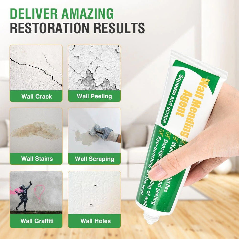 EZ Wall Repair Paste - Quick & Easy Hole Filling Solution - EZ Painting Tools